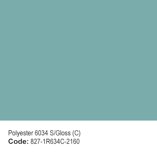 POLYESTER RAL 6034 S/Gloss (C)